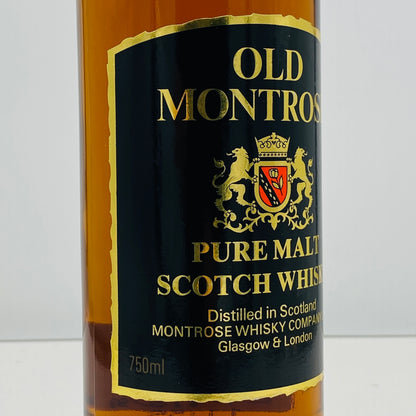 1990年代前半流通、オールドモントローズ（OLD MONTROSE）ピュアモルト（PUREMALT）12年、750ml、43% #115