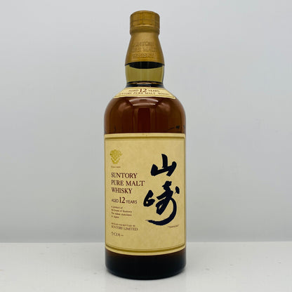 1990年代半ば流通、山崎12年 ピュアモルト（YAMAZAKI PURE MALT）、750ml、43%