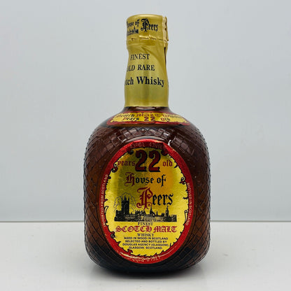 1980年代流通、ハウスオブピアーズ（House of Peers）22年、スコッチモルトウィスキー、750ml, 43% #118