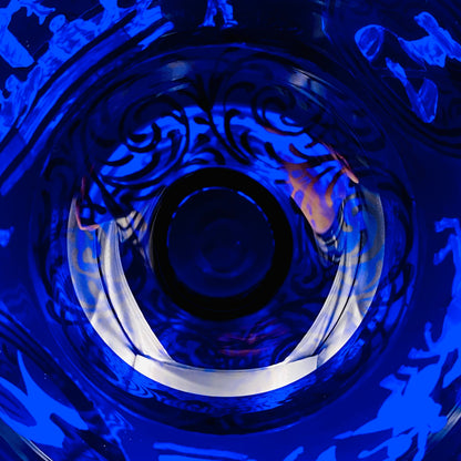 ルネサンス最初期の傑作、ムラーノ硝子美術館収蔵「バロヴィエ婚礼杯（Coppa Barovier）」の復刻作品、1950年代制作 #116