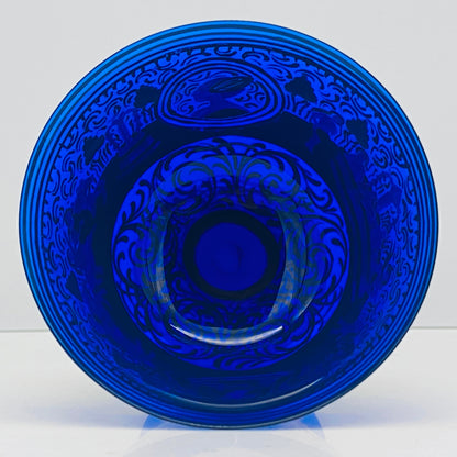 ルネサンス最初期の傑作、ムラーノ硝子美術館収蔵「バロヴィエ婚礼杯（Coppa Barovier）」の復刻作品、1950年代制作 #116