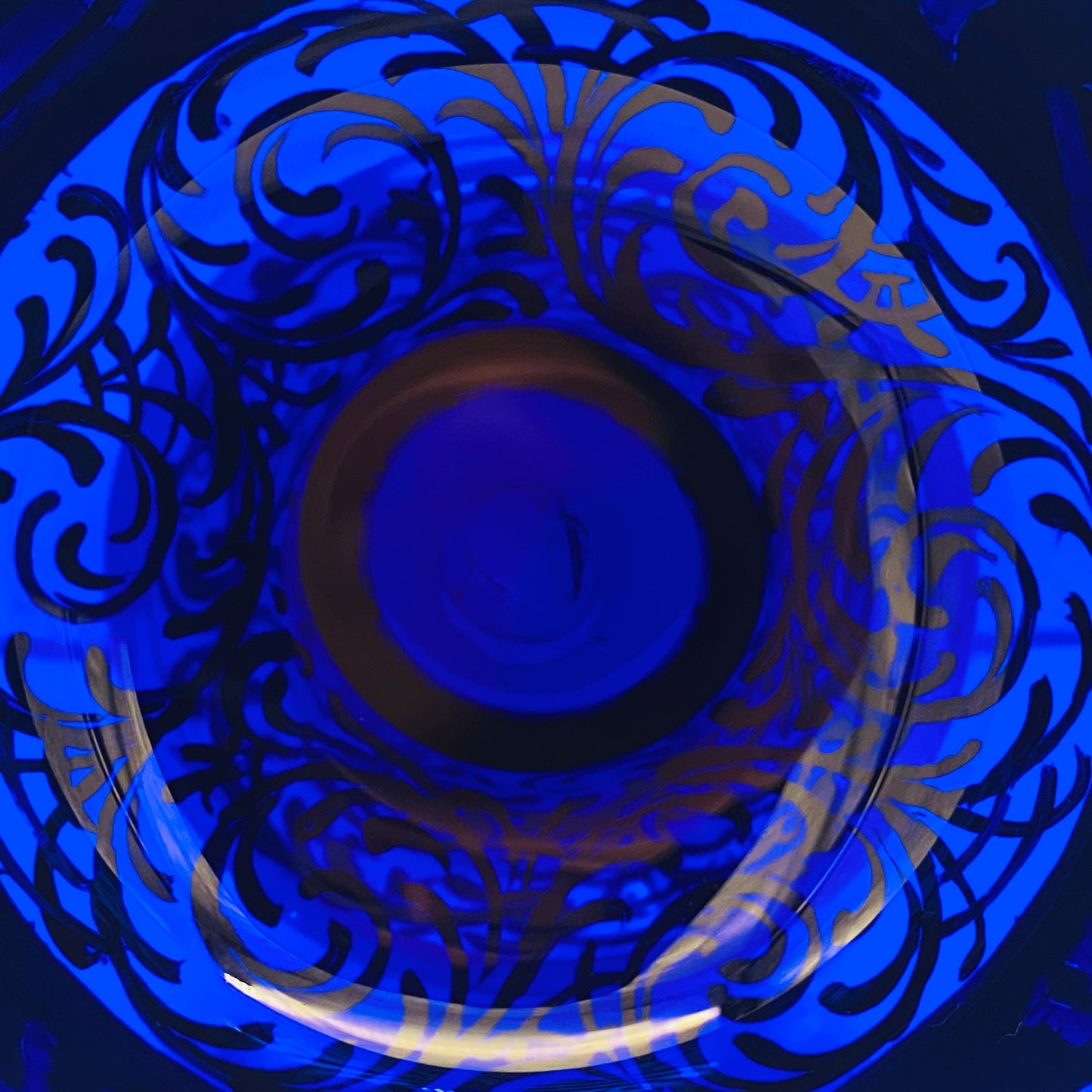 ルネサンス最初期の傑作、ムラーノ硝子美術館収蔵「バロヴィエ婚礼杯（Coppa Barovier）」の復刻作品、1950年代制作 #116