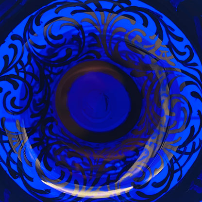 ルネサンス最初期の傑作、ムラーノ硝子美術館収蔵「バロヴィエ婚礼杯（Coppa Barovier）」の復刻作品、1950年代制作 #116