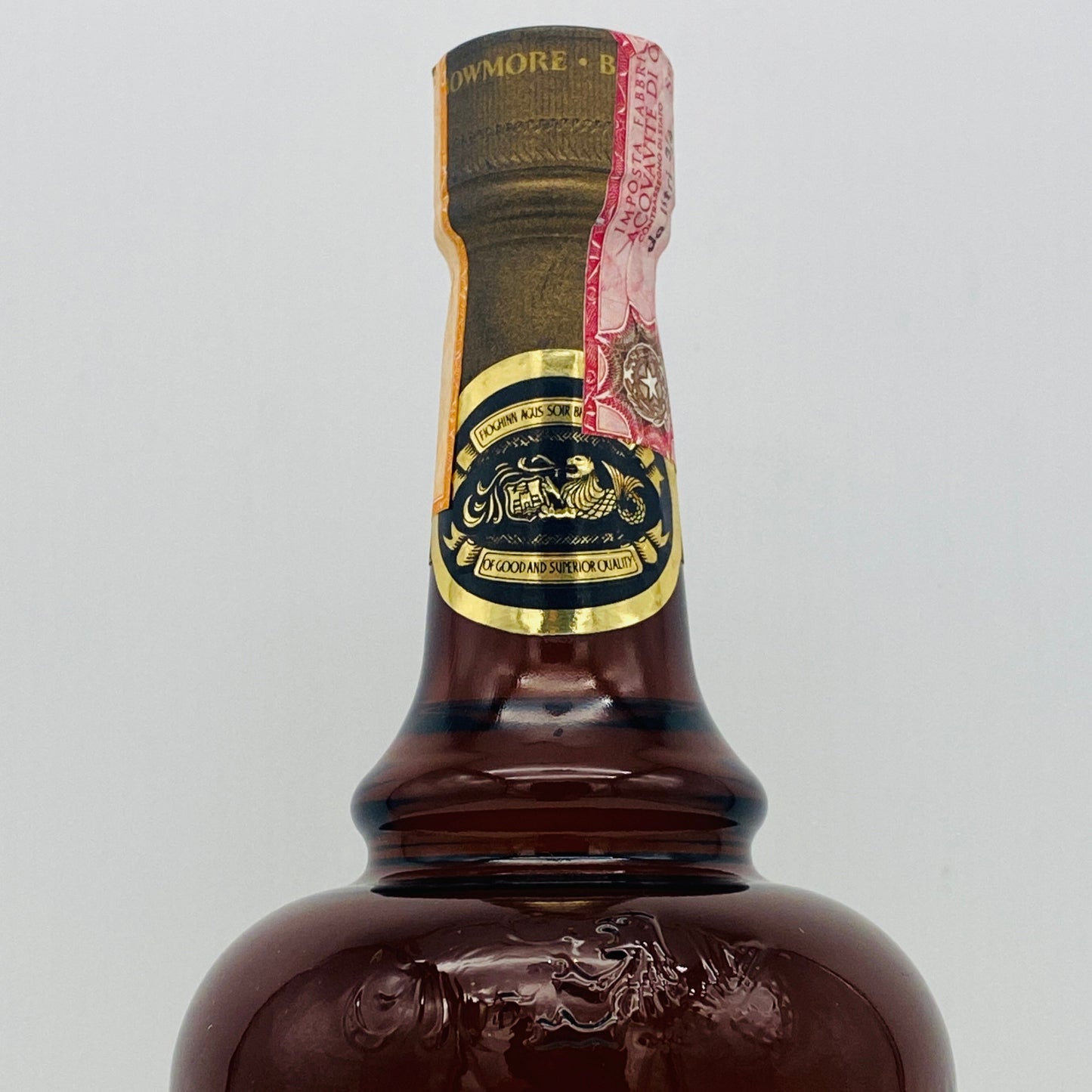 1979年以降イタリア市場流通、ボウモア（BOWMORE）デラックス（DELUX）750ml, 43% #120