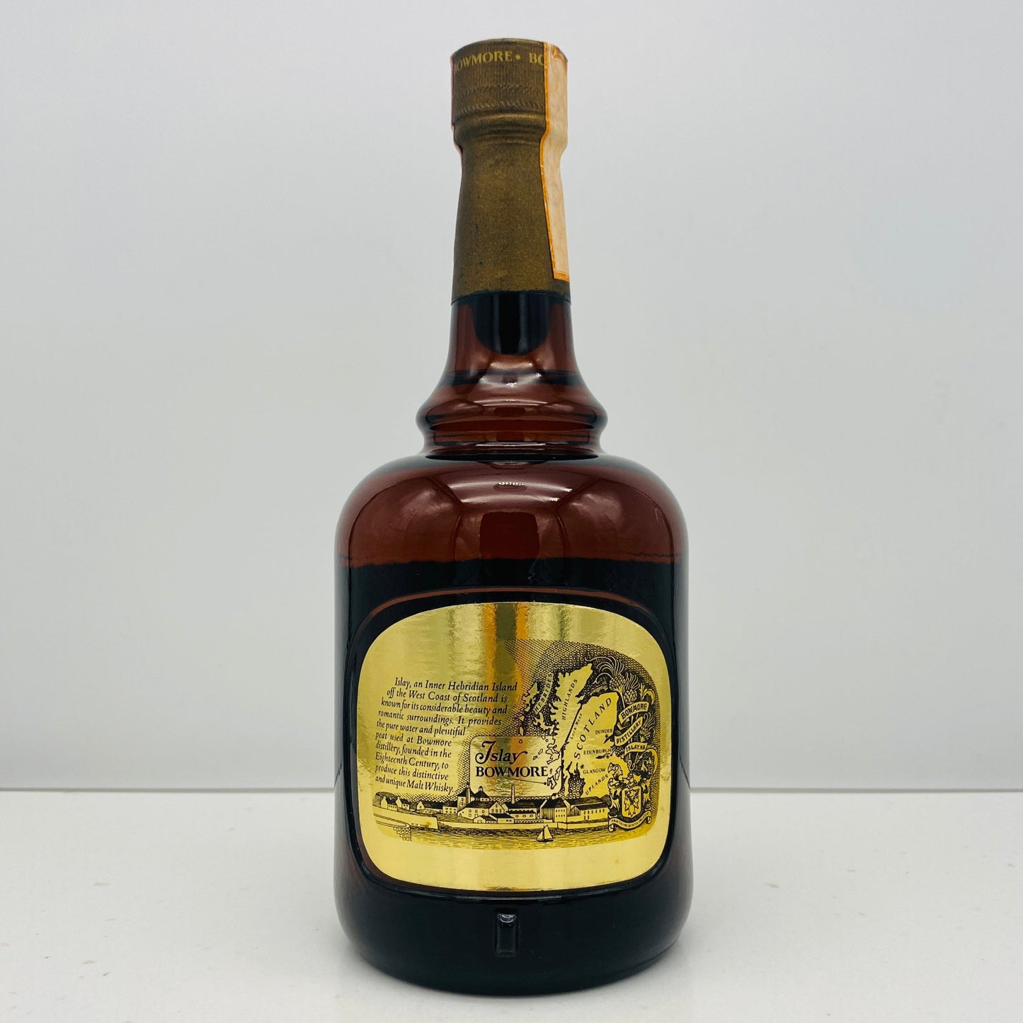 1979年以降イタリア市場流通、ボウモア（BOWMORE）デラックス（DELUX）750ml, 43% #120