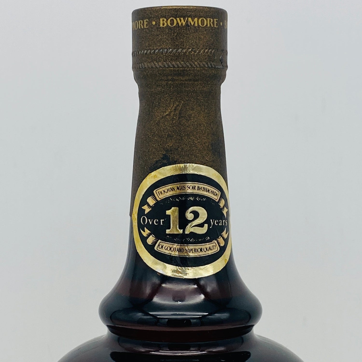 1980年代前半流通、ボウモア（BOWMORE）12年、1,000ml, 43% #119