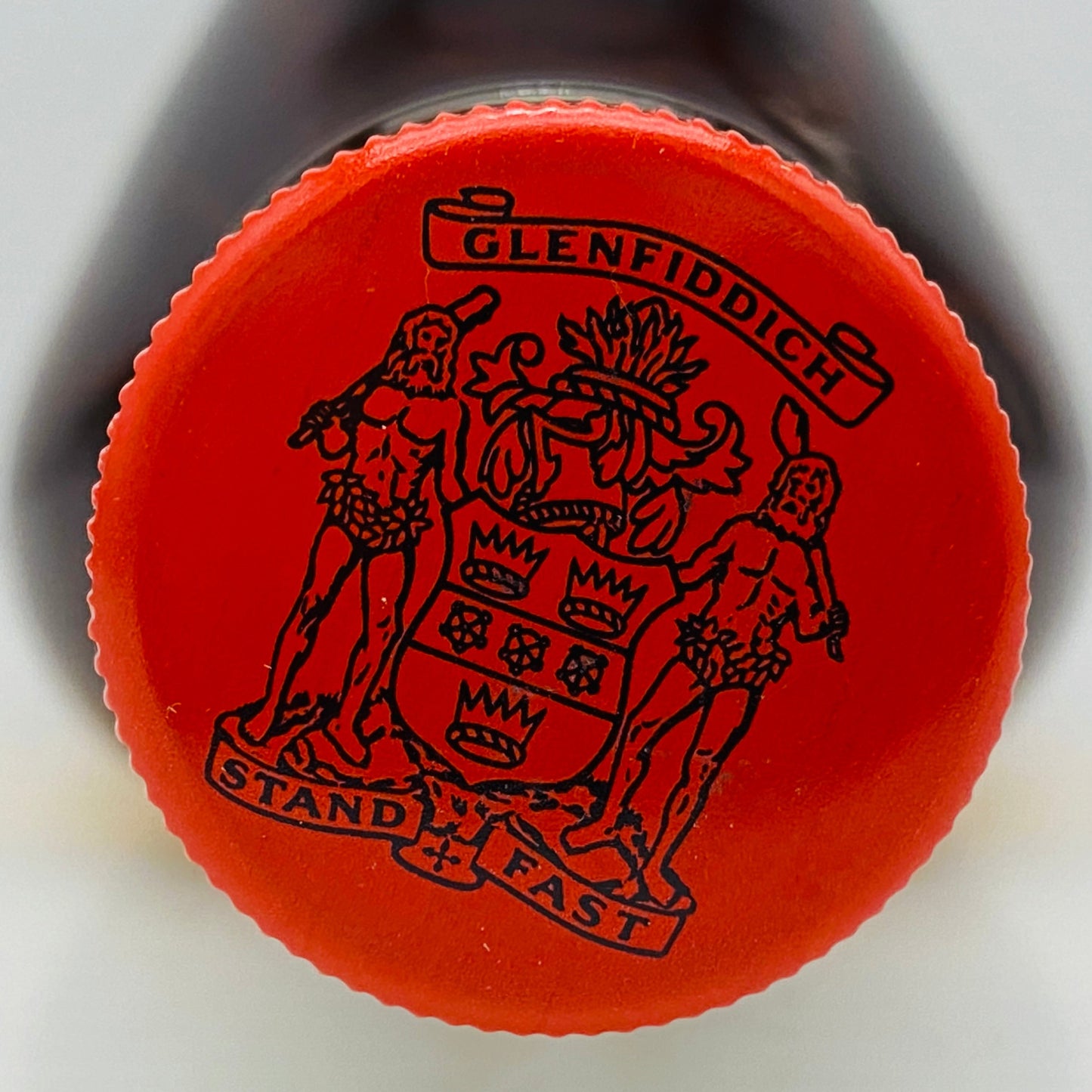 1970年代流通、グレンフィディック（Glenfiddich）8年ピュアモルト、26 2/3 Fl.ozs. 86° U.S. Proof クリアボトル #117