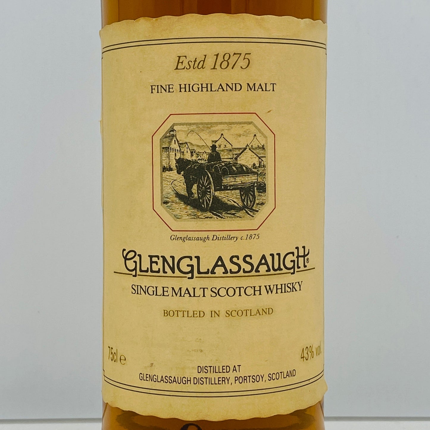 1990年代前半流通、グレングラッサ (Glenglassaugh) 12年、750ml、43% #123