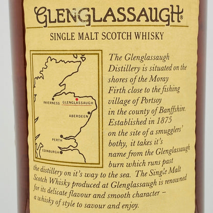 1990年代前半流通、グレングラッサ (Glenglassaugh) 12年、750ml、43% #123