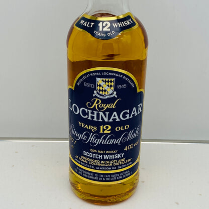 1990年代流通、ロイヤルロッホナガー（ROYAL LOCHNAGAR）12年、700ml, 40%、ドイツ市場向け #126