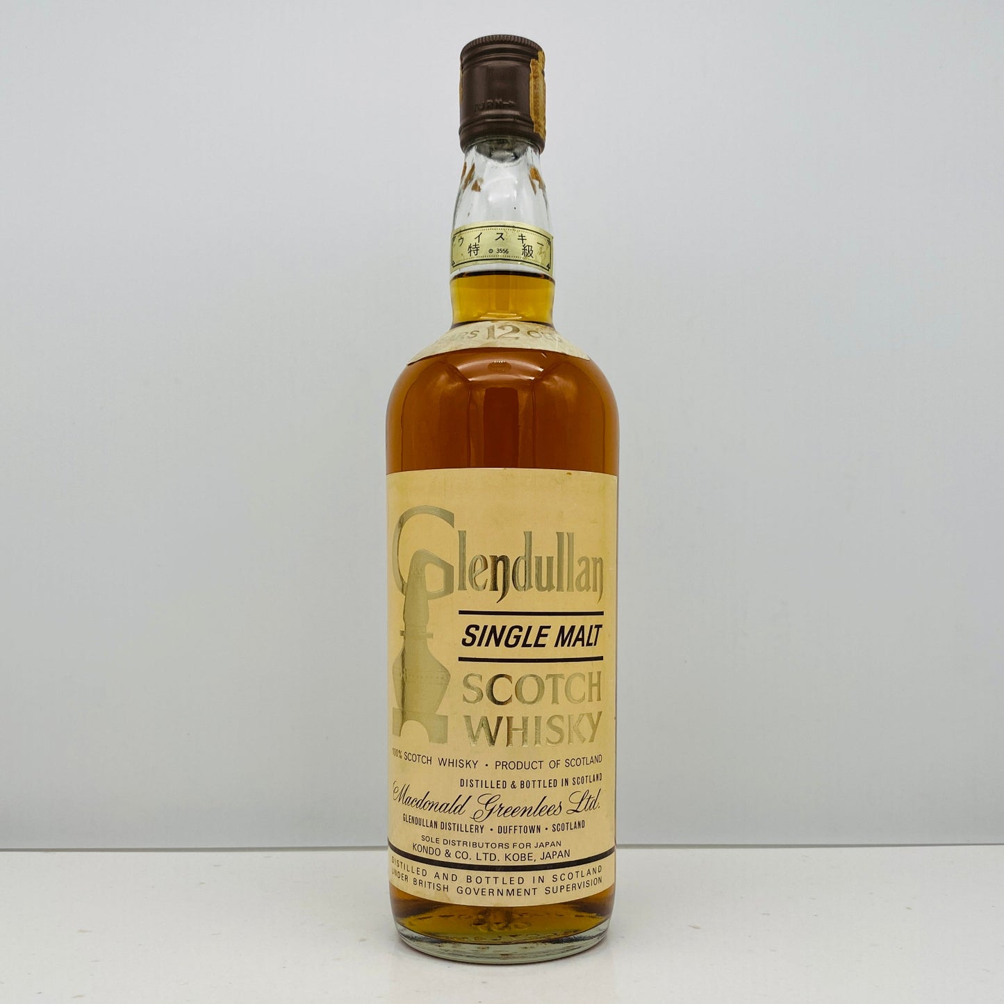 1970年代前半流通、グレンデュラン（GLEN DULLAN）12年、750ml、47% #130
