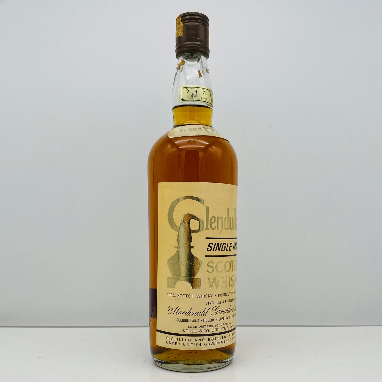 1970年代前半流通、グレンデュラン（GLEN DULLAN）12年、750ml、47% #130
