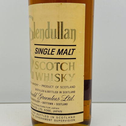 1970年代前半流通、グレンデュラン（GLEN DULLAN）12年、750ml、47% #130
