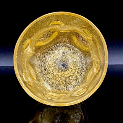 岩田 久利 作 手吹き硝子 ロックグラス #131