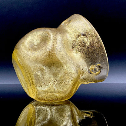 岩田 久利 作 手吹き硝子 ロックグラス #131