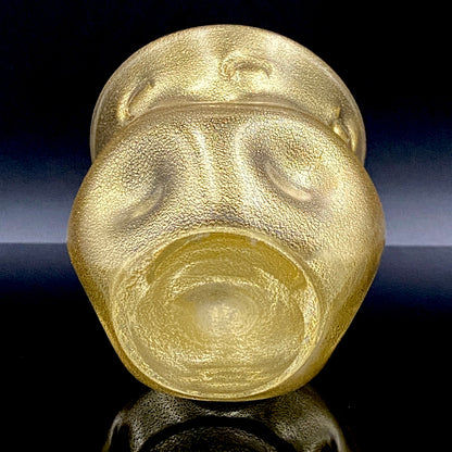 岩田 久利 作 手吹き硝子 ロックグラス #131