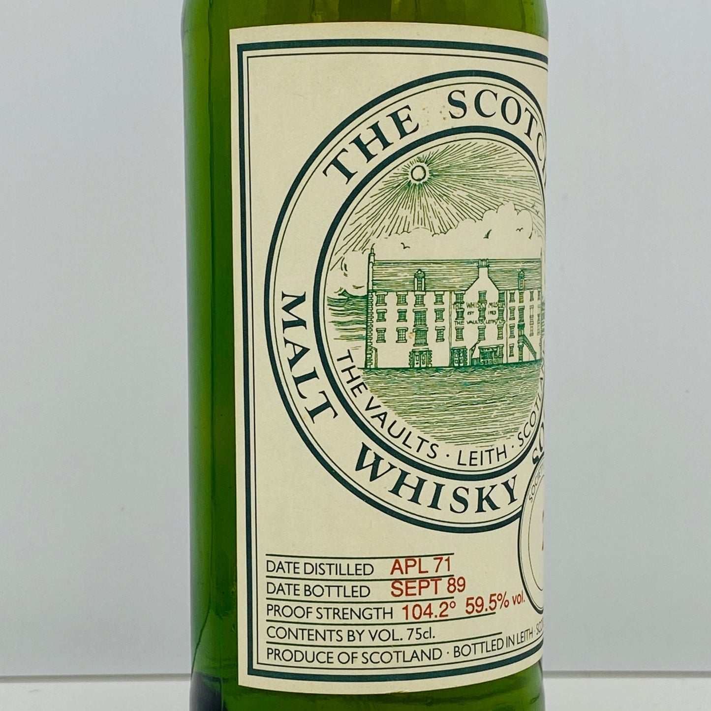 1980年代流通、SMWS No.2 グレンリベット（GLEN LIVET）1971年-1989年、18年熟成、750ml、59.5% #133