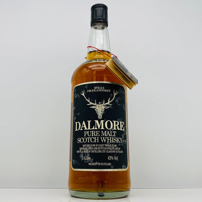 1980年代流通、ダルモア ピュアモルト（DALMORE PURE MALT）12年、1,000ml, 43% #134