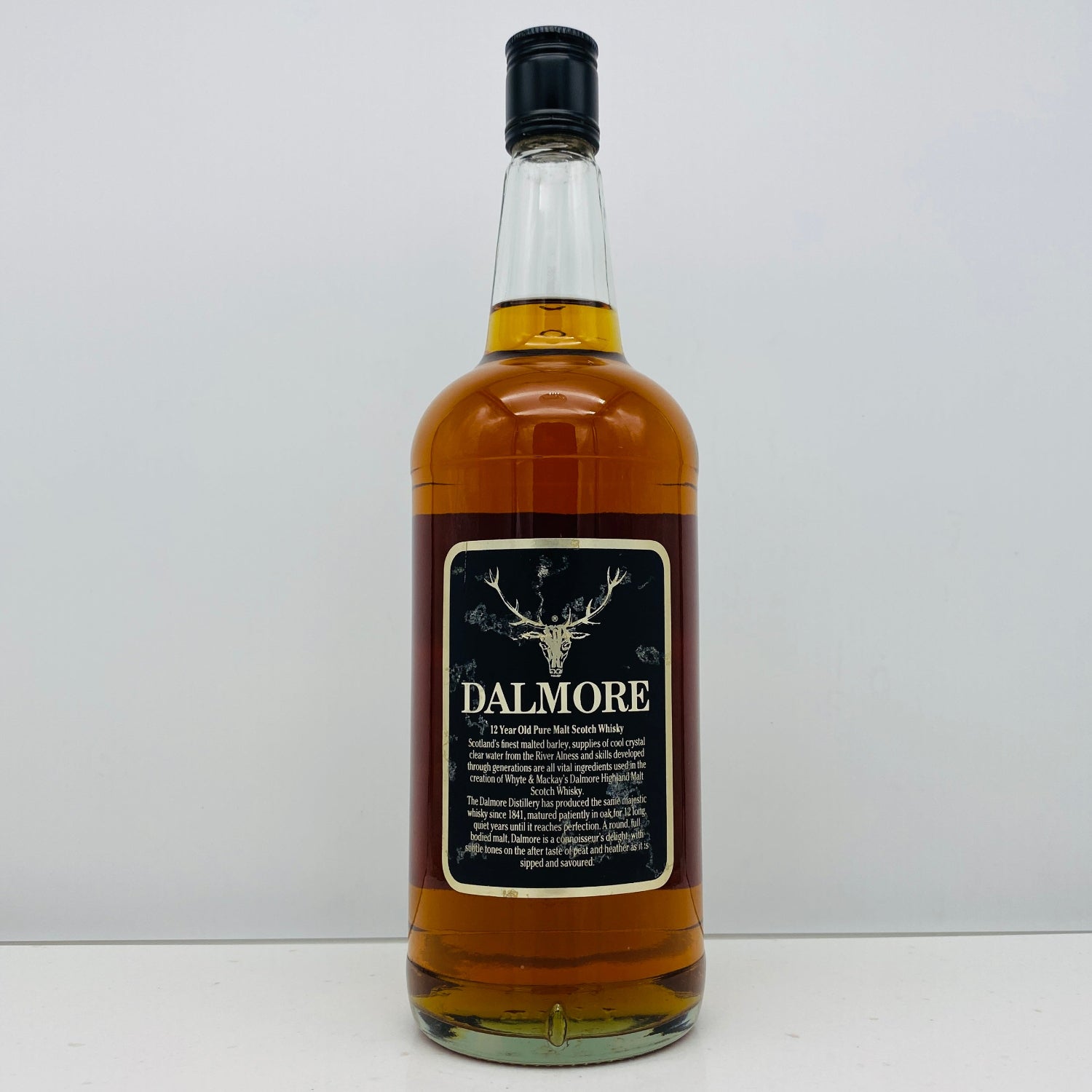 1980年代流通、ダルモア（DALMORE）12年、1,000ml, 43% – Antique Liquor