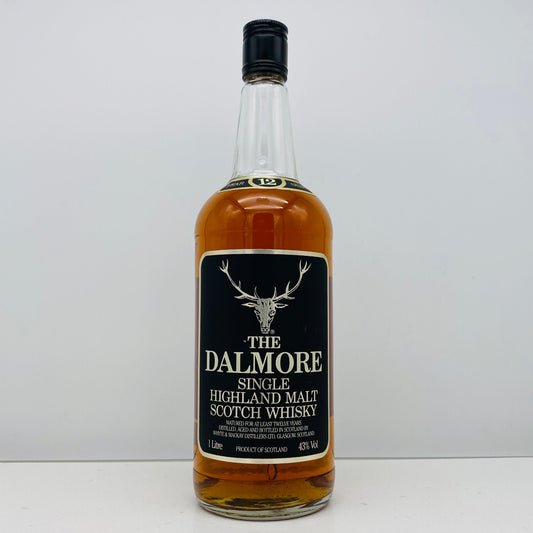 1980年代流通、ダルモア（DALMORE）12年、1,000ml, 43% #135