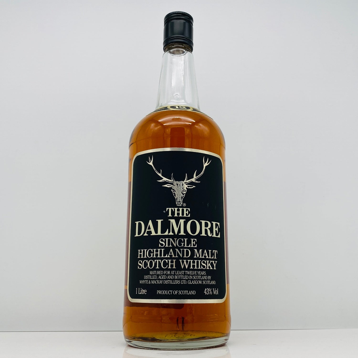 ダルモア 12年 シングルモルトウイスキー 1000ml 1980年代流通、ダルモア（DALMORE）12年、1,000ml, 43% – Antique Liquor
