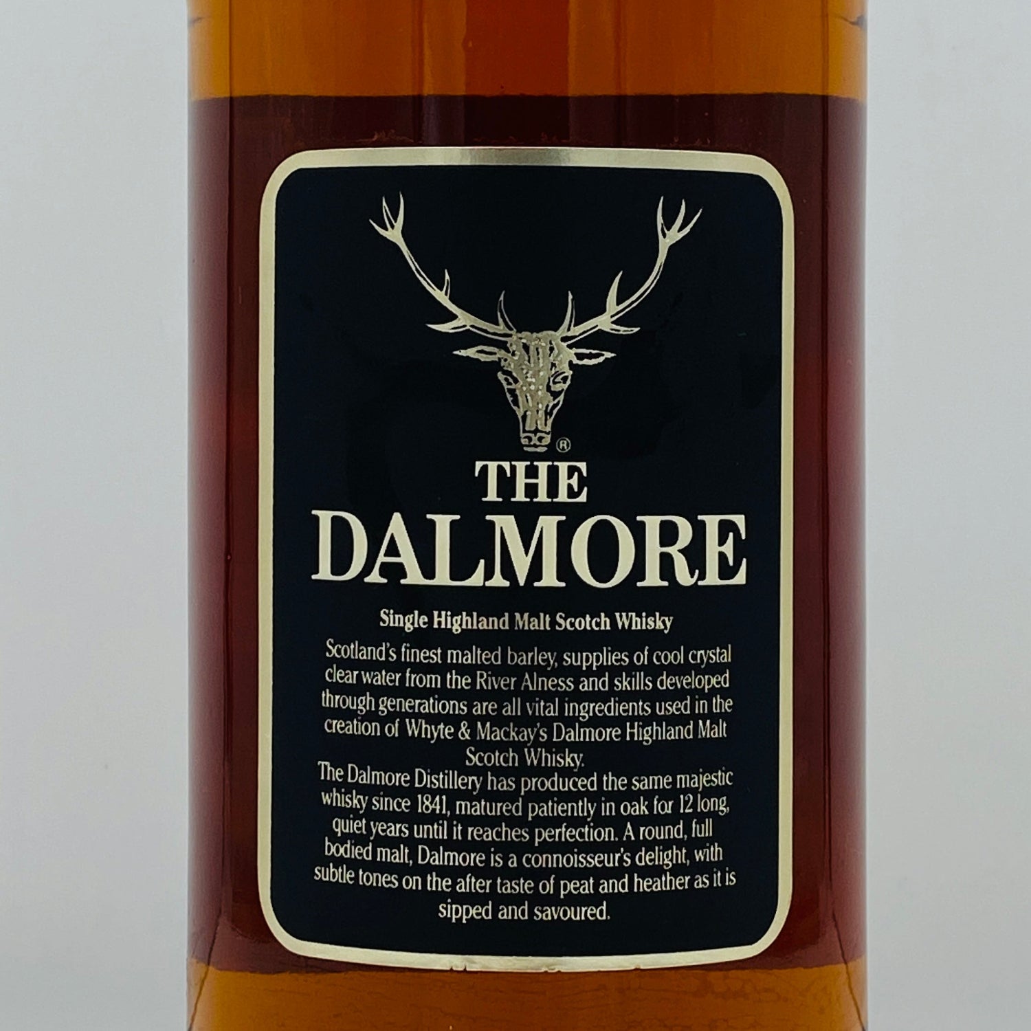 1980年代流通、ダルモア（DALMORE）12年、1,000ml, 43% – Antique Liquor