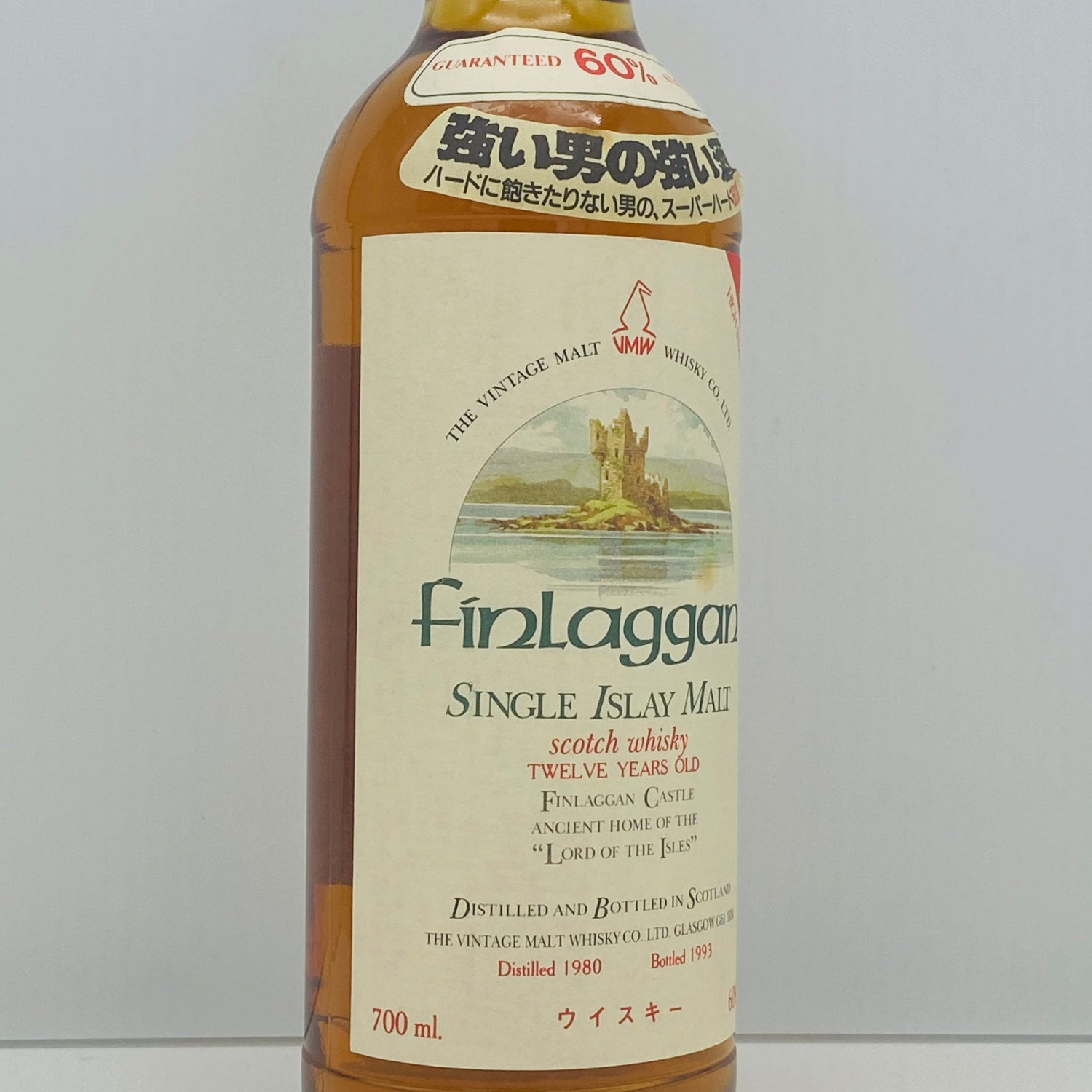 1980年蒸留樽入れ、1993年生産、フィンラガン（Finlaggan）シングル