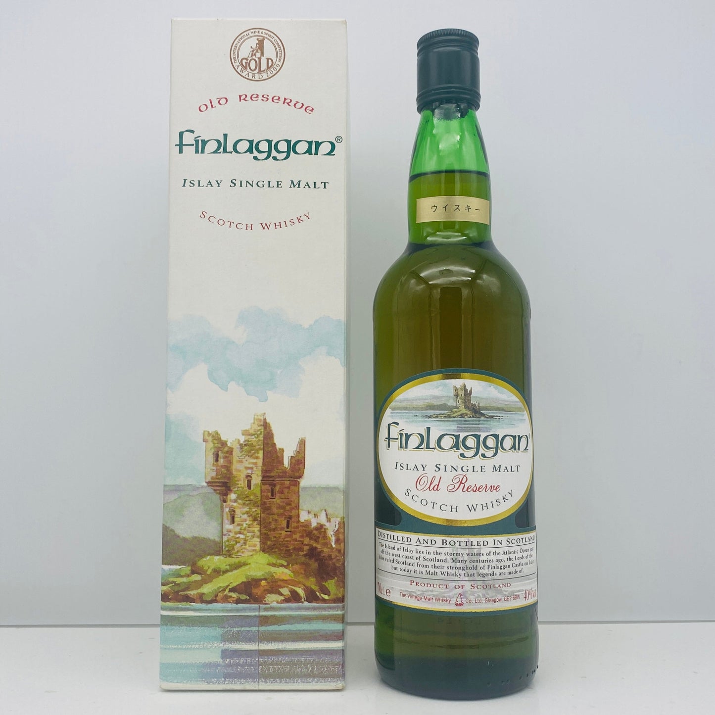1990年代流通、フィンラガン（Finlaggan）オールドリザーブ、シングルモルトウィスキー、700ml、40% #138