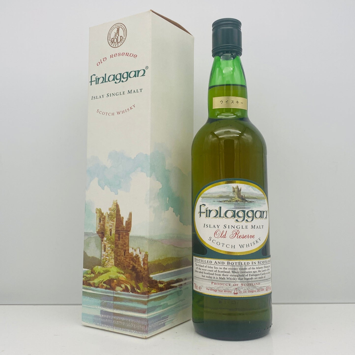 1990年代流通、フィンラガン（Finlaggan）オールドリザーブ、シングルモルトウィスキー、700ml、40% #138