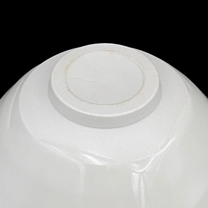 Regular Member of Japan Handicrafts Council: Teiichi Oketani II - Kinindate White Tenmoku Tea Bowl, Matchawan, Sake Vessel, Ice Bowl, Kyoto-Kiyomizu Ware #408