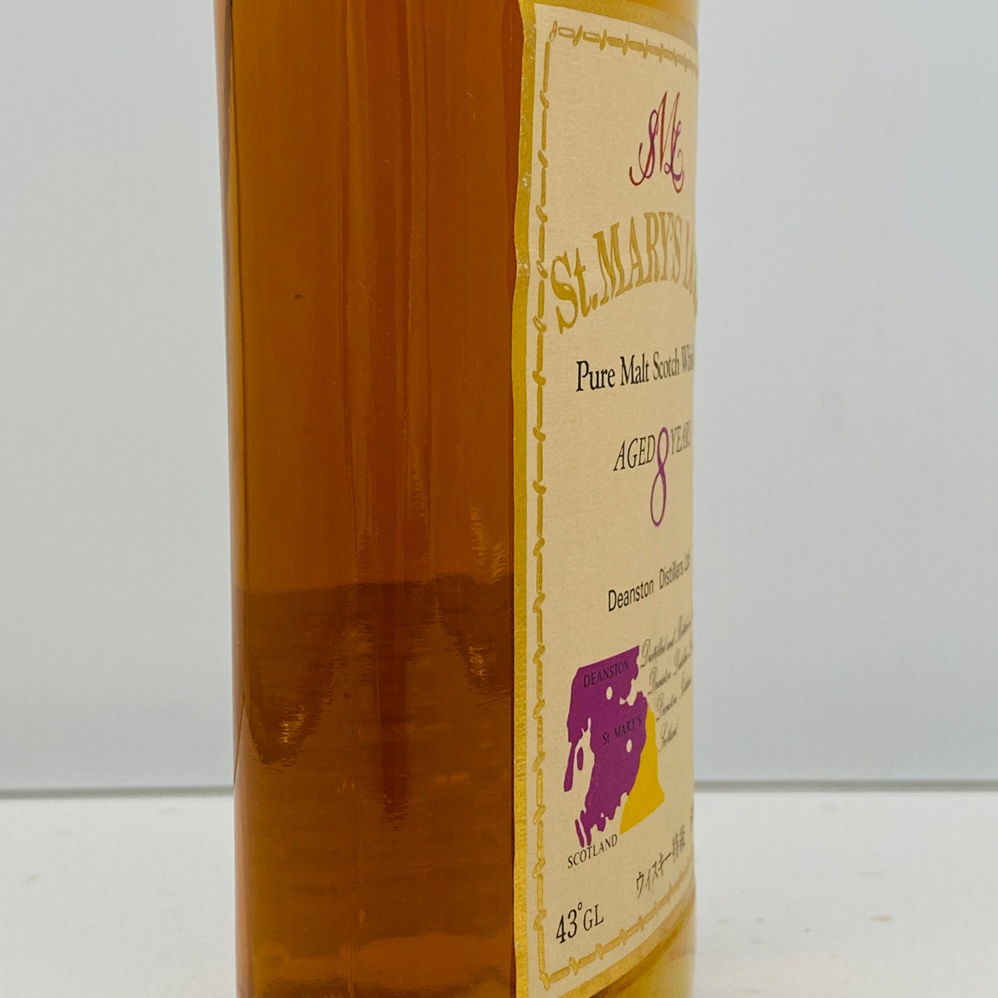 1980年代流通、セント・メアリーズ・ロック （St. Mary's Loch）8年 ピュアモルト、500ml, 43% #141