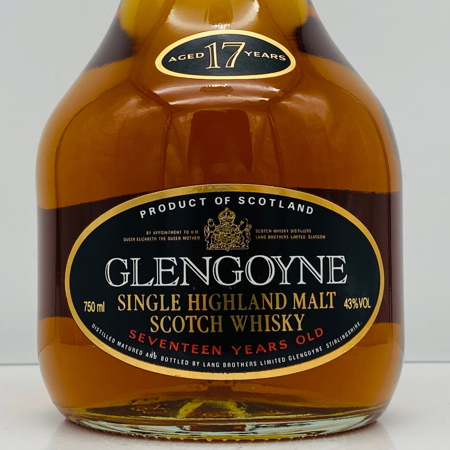 1980年代流通、グレンゴイン（Glengoyne）17年、750ml、43