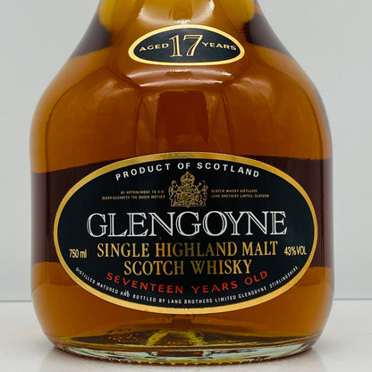 1980年代流通、グレンゴイン（Glengoyne）17年、750ml、43%、ウィスキー特級 #144