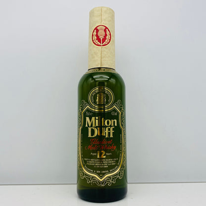 1980年代半ばイタリア市場流通、ミルトンダフ （MILTONDUFF）12年、750ml, 43%  #145