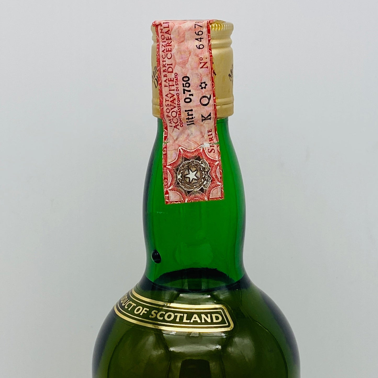 1980年代半ばイタリア市場流通、ミルトンダフ （MILTONDUFF）12年、750ml, 43%  #145