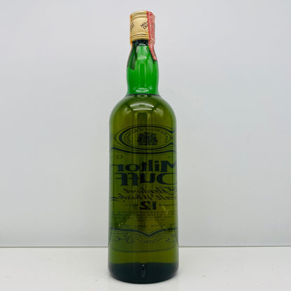 1980年代半ばイタリア市場流通、ミルトンダフ （MILTONDUFF）12年、750ml, 43%  # 146