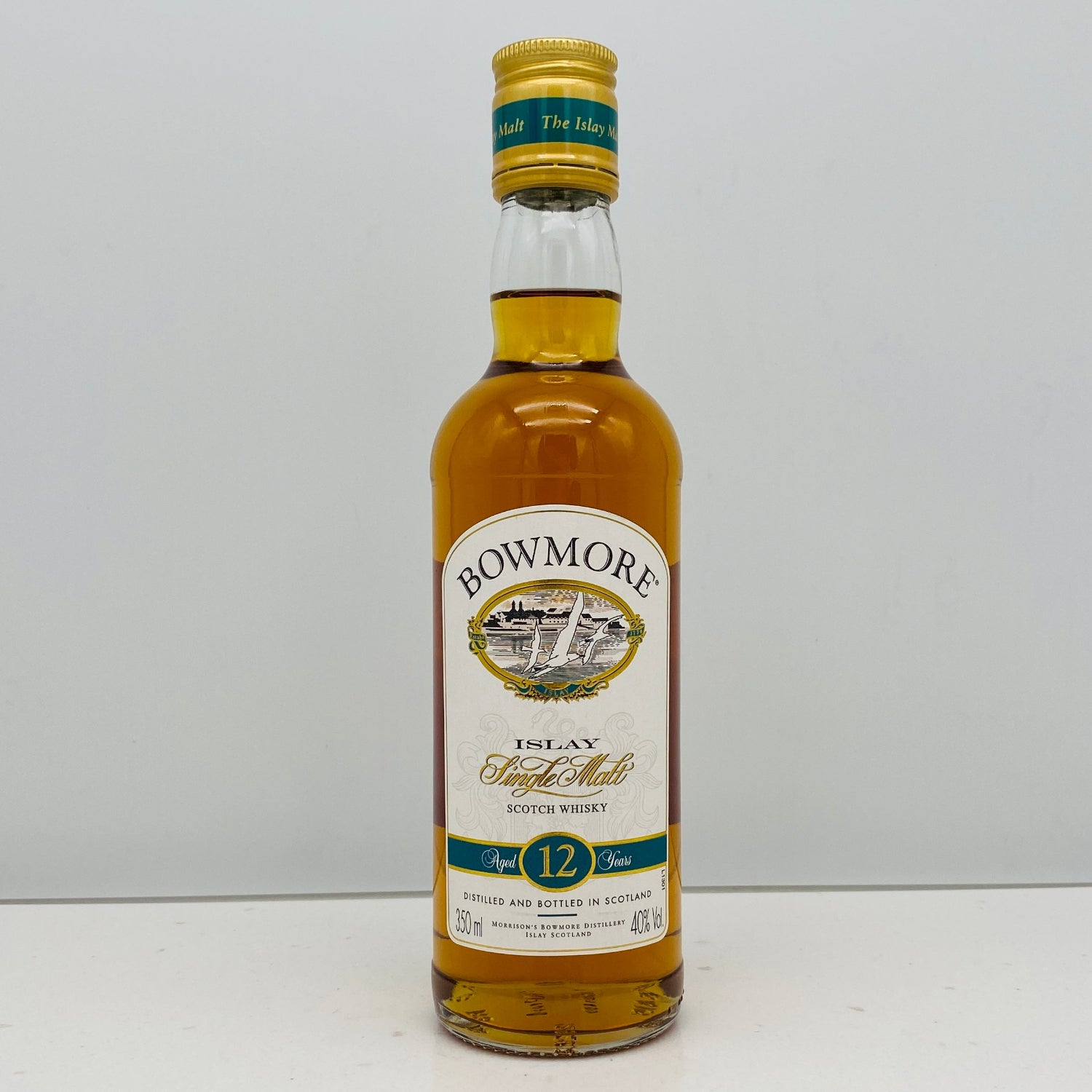 1990年代流通、ボウモア（BOWMORE）12年、ハーフボトル 350ml、40