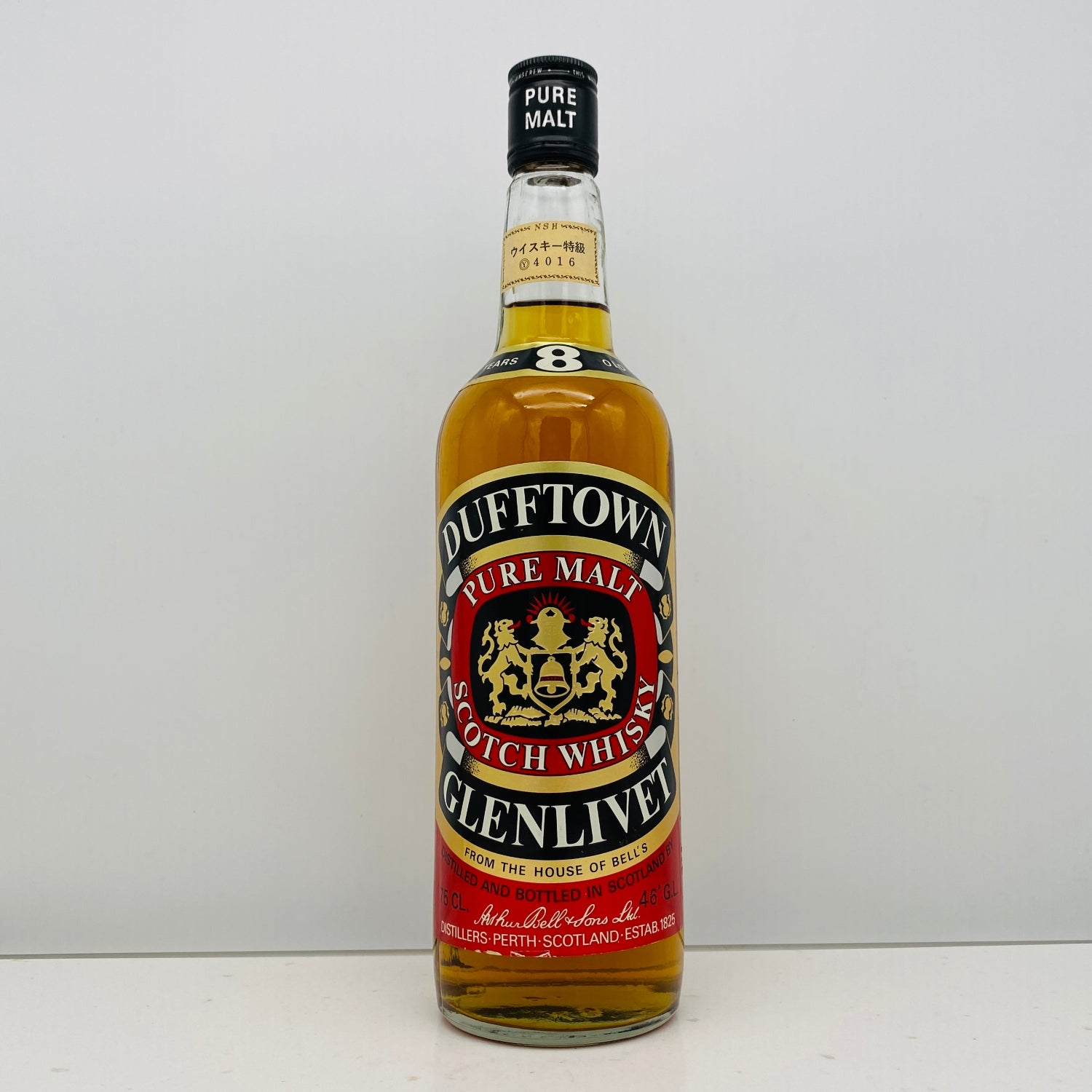 1970年代後半前半流通、ダフタウン（DUFFTOWN）8年、750ml、46