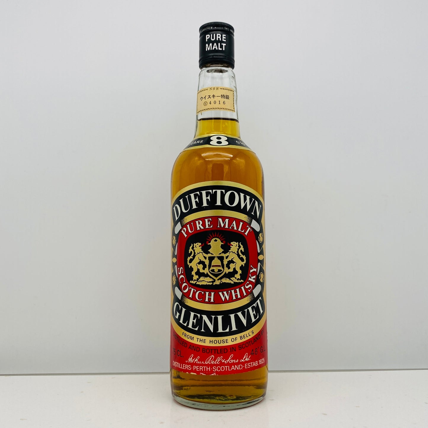 1970年代後半前半流通、ダフタウン（DUFFTOWN）8年、750ml、46%、ピュアモルト #149