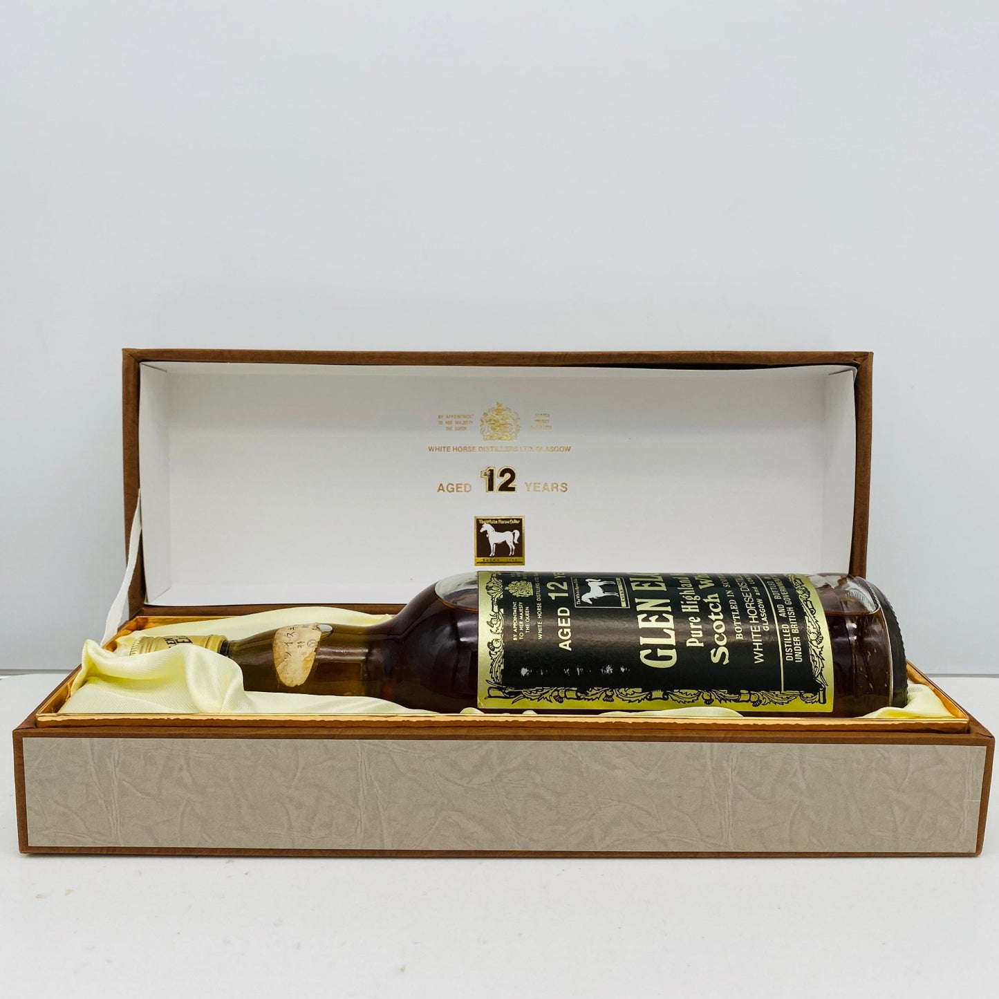 1970年代半ば流通、WHITE HORSE DISTILLERS LTD. グレンエルギン（GLEN ELGIN）12年、750ml、43% #150