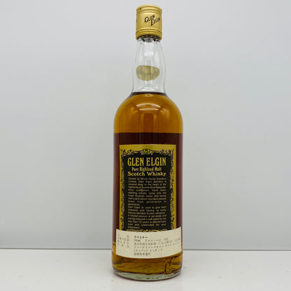 1970年代半ば流通、WHITE HORSE DISTILLERS LTD. グレンエルギン（GLEN ELGIN）12年、750ml、43% #151