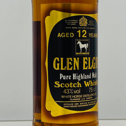 1980年代流通、WHITE HORSE DISTILLERS LTD. グレンエルギン（GLEN ELGIN）12年、750ml、43% #153