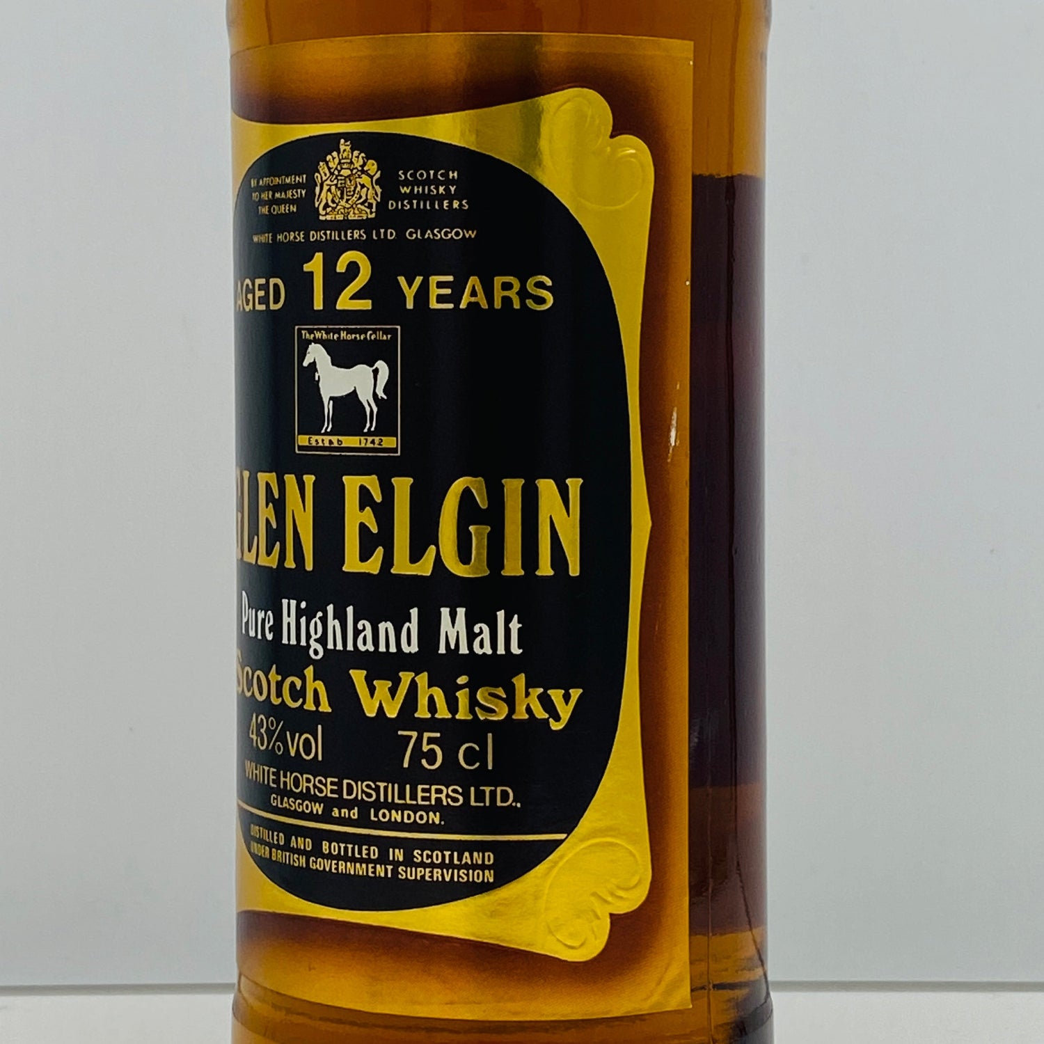 1980年代流通、WHITE HORSE DISTILLERS LTD. グレンエルギン（GLEN
