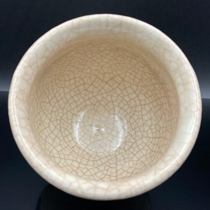 Katsumi Eguchi: Masterpiece of His Prime - Washi-Dye Floral Motif, Supreme Whiskey Rock Glass Set of Two #157