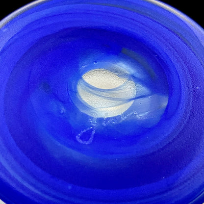 藤田 潤 作 手吹硝子 大振りぐい呑  人気作家の稀少な酒器作品 #161