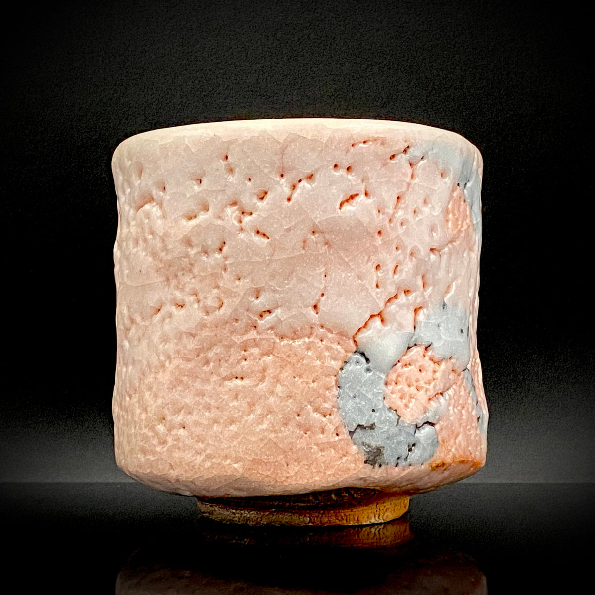 Japan Flower Vase and Tea Utensil Art Exhibition, Prize in the Minister of Education Division | Mino, Takaneyama-shita Kiln | Ichiyo Nakajima | Shino Meoto Yunomi (Pair of Teacups) | Japanese-Style Rocks Glasses #316
