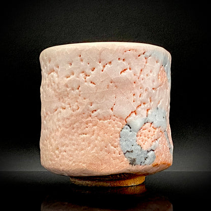 Japan Flower Vase and Tea Utensil Art Exhibition, Prize in the Minister of Education Division | Mino, Takaneyama-shita Kiln | Ichiyo Nakajima | Shino Meoto Yunomi (Pair of Teacups) | Japanese-Style Rocks Glasses #316