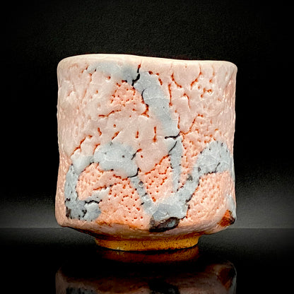 Japan Flower Vase and Tea Utensil Art Exhibition, Prize in the Minister of Education Division | Mino, Takaneyama-shita Kiln | Ichiyo Nakajima | Shino Meoto Yunomi (Pair of Teacups) | Japanese-Style Rocks Glasses #316
