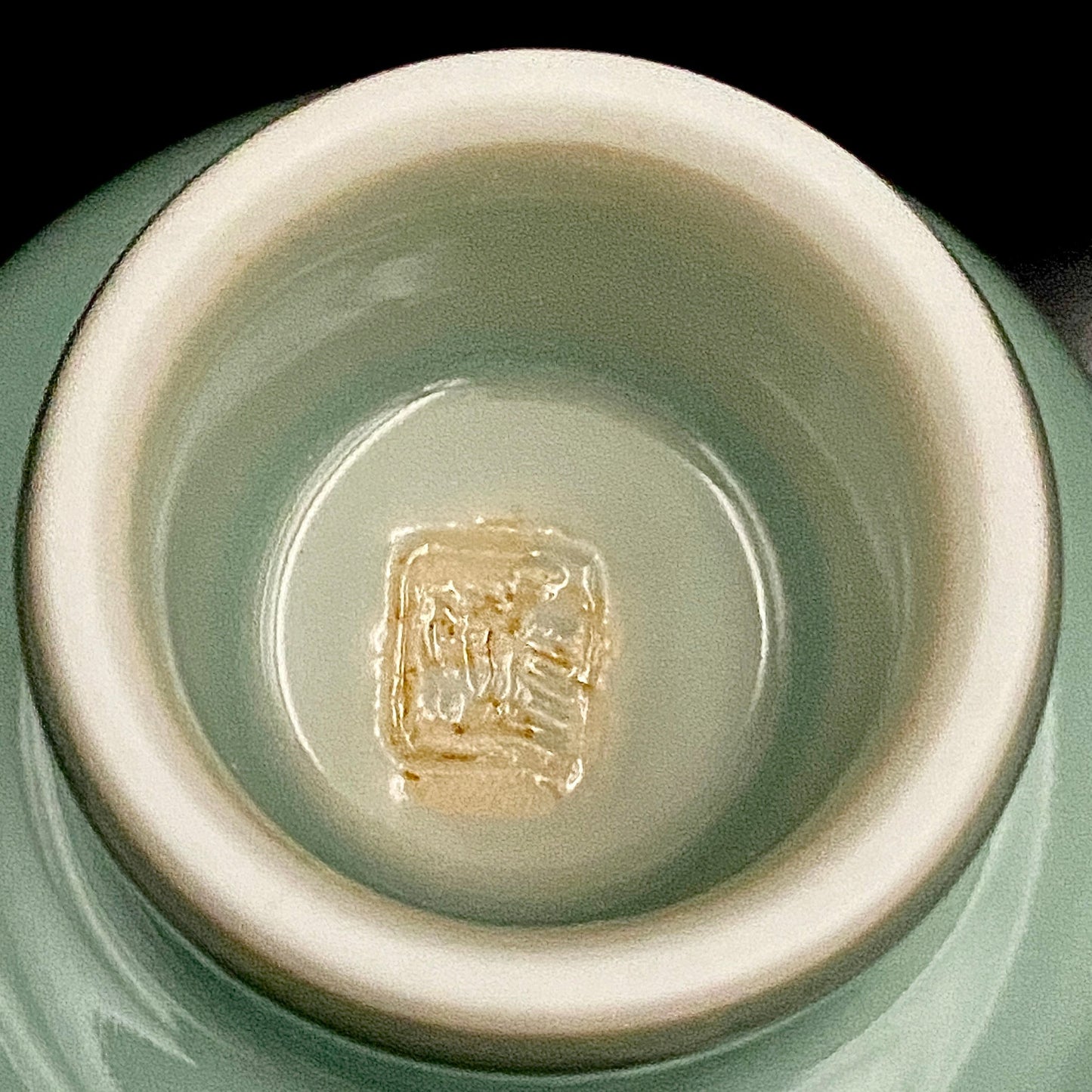 松本为佐视作 青瓷酒盏 二客组：重新定义汝窑、瑞利散射造就极致翡翠绿 #172