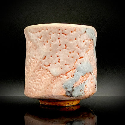 Japan Flower Vase and Tea Utensil Art Exhibition, Prize in the Minister of Education Division | Mino, Takaneyama-shita Kiln | Ichiyo Nakajima | Shino Meoto Yunomi (Pair of Teacups) | Japanese-Style Rocks Glasses #316